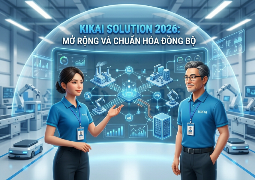 Kikai Solution 2026: Tiếp tục chuẩn hóa giải pháp chuyển đổi số theo tiêu chuẩn khắt khe từ Nhật Bản 