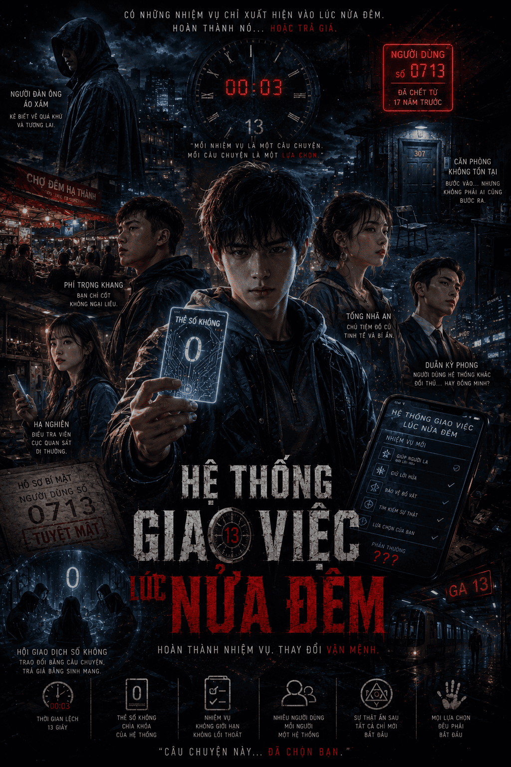 Hệ thống giao việc lúc nửa đêm